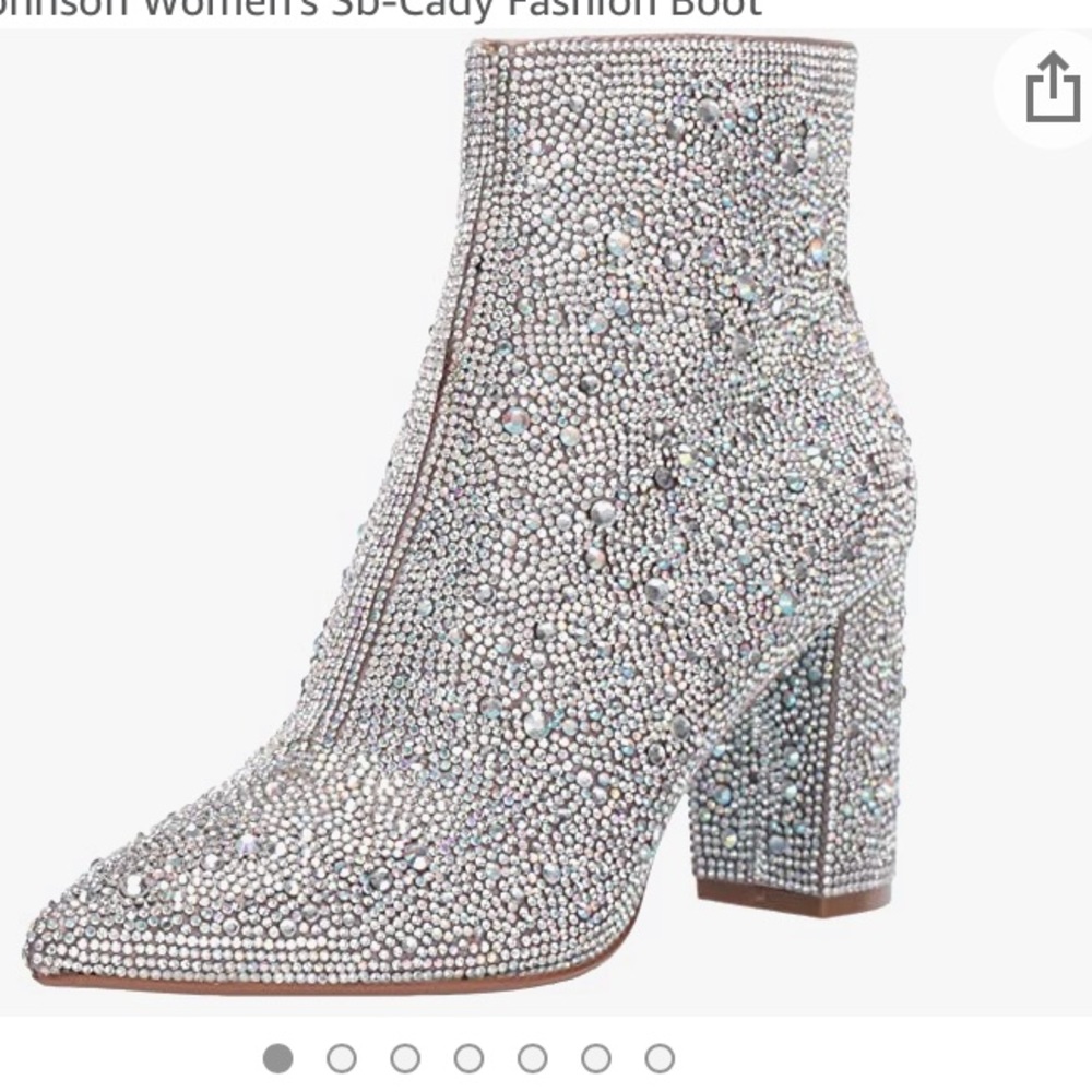 Betsey Johnson Rhinestone Boots